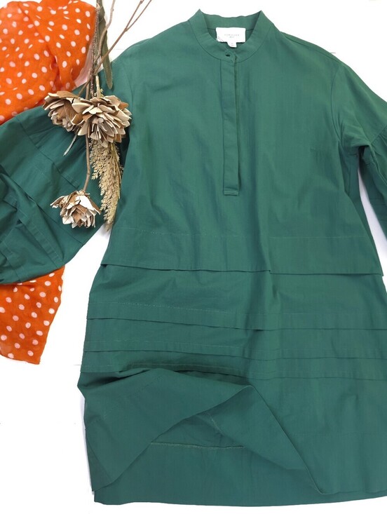 Tuckernuck Dresses & Skirts - New Tuckernuck Pomander Place Forest Green Tunic Dress Sz M